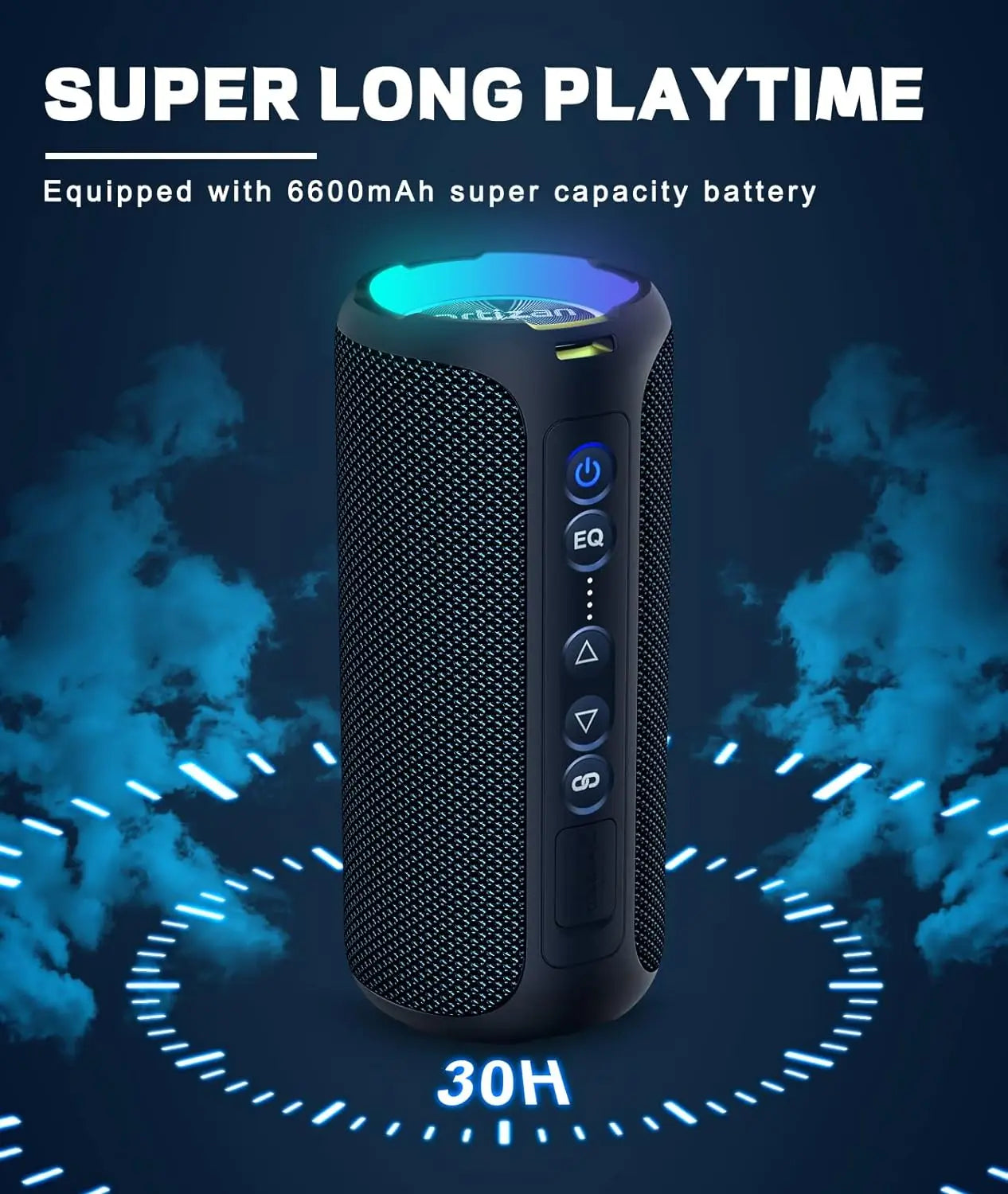 Przenośny głośnik Bluetooth – wodoodporny, głęboki dźwięk i długa żywotność baterii