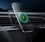 Chargeur de voiture sans fil magnétique 15W | Support de téléphone pour voiture – ZAIYNE