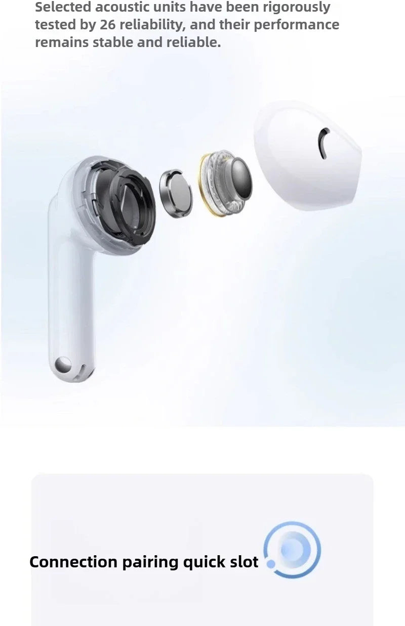 Écouteurs sans fil Huawei FreeBuds SE 2 – Bluetooth 5.3, commande tactile, écouteurs intra-auriculaires étanches