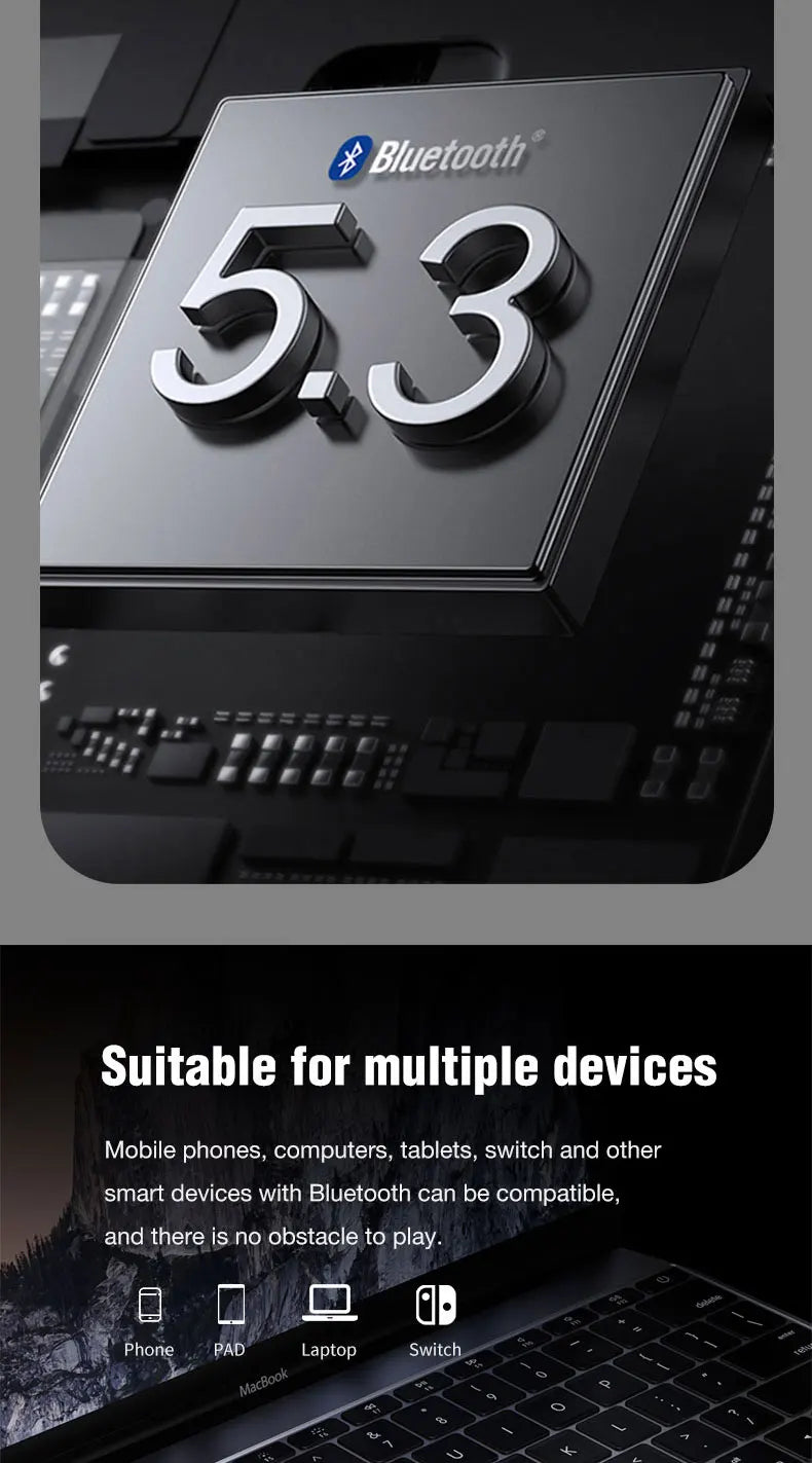 Mini-enceinte Bluetooth RVB G200 – Basses magnétiques, 7h d'autonomie, support de téléphone