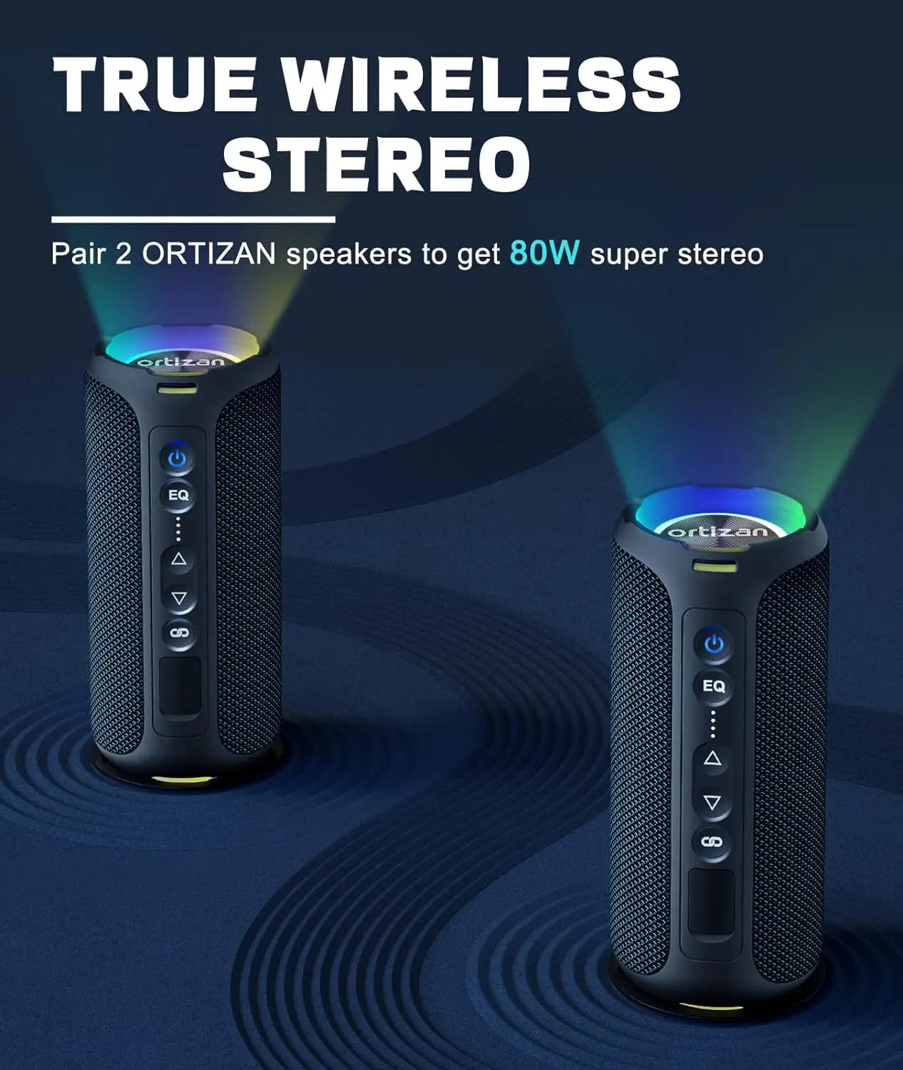 Przenośny głośnik Bluetooth – wodoodporny, głęboki dźwięk i długa żywotność baterii