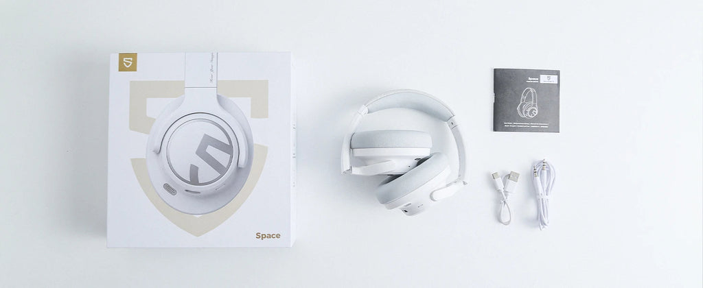 SoundPEATS Space ANC Wireless Headphones | 123H Battery