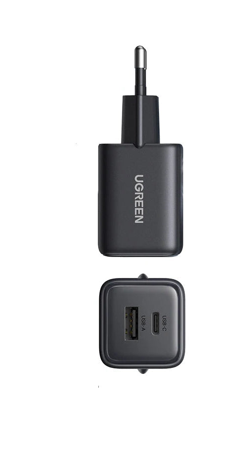 Chargeur rapide GaN Mini 20 W USB-C | Chargeur de téléphone compact – ZAIYNE