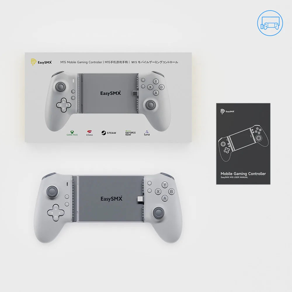 Manette de jeu mobile M15 | Manette de téléphone à effet Hall pour iPhone et Android | ZAIYNE