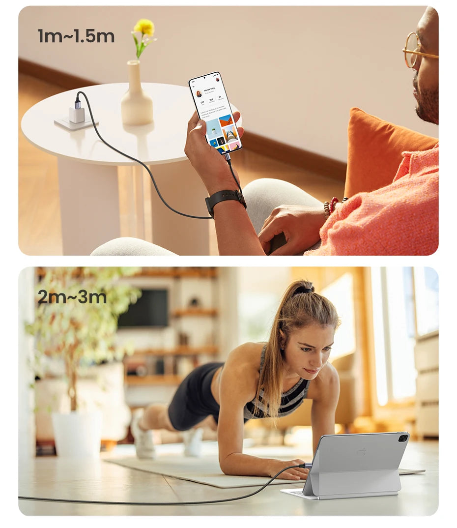 USB-A to USB-C Fast Charging Cable | Durable Phone Cable – ZAIYNE