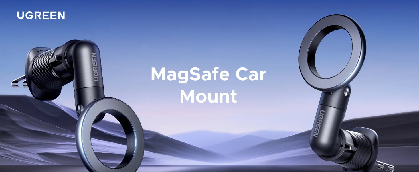 Support Téléphone Voiture Magnétique 360° | Fixation Grille d'Aération – ZAIYNE