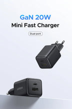 20W ładowarka GaN Mini USB-C | Kompaktowa ładowarka do telefonu – ZAIYNE