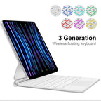 Magnetic Smart Keyboard Case for iPad Pro & Air | Backlit Keys | ZAIYNE Tech