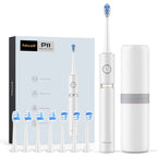Electric Sonic Toothbrush – 8 Brush Heads & Travel Case