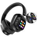 Casque sans fil Siindoo JH-ANC930Plus avec affichage LED intelligent – Noir