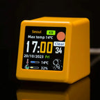 Smart Wi-Fi Weather Station Clock with Temperature & Humidity Display