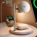 Station de recharge sans fil magnétique Premium 3-en-1 – Téléphone, montre et écouteurs