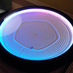 Mini Sand Painting Robot Lamp – Automatic Kinetic Sand Art Desk Ornament with LED Light