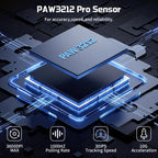 Mysz gamingowa ZAIYNE T66 RGB bezprzewodowa – obudowa „plaster miodu”, programowalne makra, bateria 650 mAh