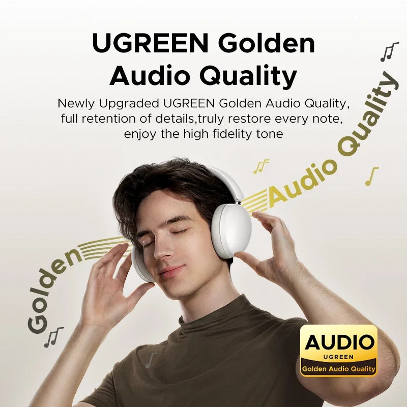 Casque sans fil UGREEN Studio Max2 – Son HiFi, 80h d'autonomie, BT 5.4