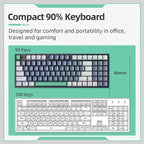 ZAIYNE K500 Pro – RGB Mechanical Gaming Keyboard | Hot-Swappable | PBT Keycaps
