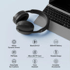 Słuchawki bezprzewodowe Bluetooth SuperEQ S6001 | Głęboki bas + Izolacja hałasu | ZAIYNE