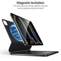 Magic Keyboard Case pour iPad 10e, 11e, 12.9" – Clavier Bluetooth intelligent avec Trackpad et Couverture magnétique | ZAIYNE