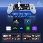 Manette de jeu mobile M15 | Manette de téléphone à effet Hall pour iPhone et Android | ZAIYNE