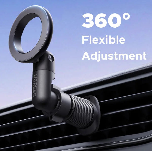 Support Téléphone Voiture Magnétique 360° | Fixation Grille d'Aération – ZAIYNE
