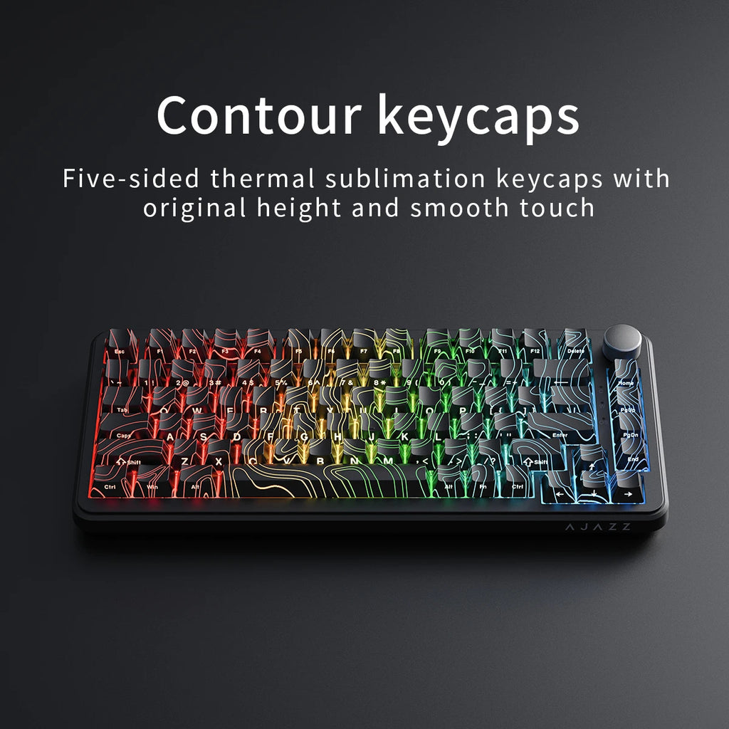 ZAIYNE AK820 MAX Pro – Mechaniczna klawiatura RGB z przełącznikami magnetycznymi | Czas reakcji 8K