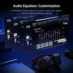 ZAIYNE V9X Pro Wireless RGB Headset | 7.1 Surround Sound | Gaming & Music