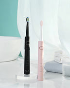 Electric Sonic Toothbrush – 8 Replacement Heads & Waterproof Design