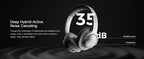 SoundPEATS Space ANC Wireless Headphones | 123H Battery
