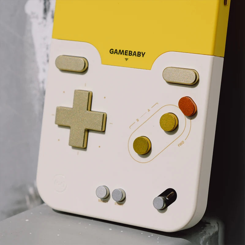 Coque de téléphone Rétro Gaming – Anti-choc, Mini Console Jouable, iPhone 16–17