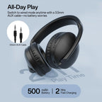 Słuchawki bezprzewodowe Bluetooth SuperEQ S6001 | Głęboki bas + Izolacja hałasu | ZAIYNE