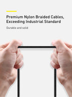 Kabel ZAIYNE USB-C do USB-C do szybkiego ładowania (100 W)