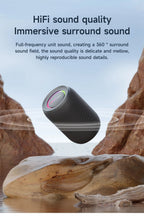 Mini enceinte Bluetooth – Portable, étanche et sans fil
