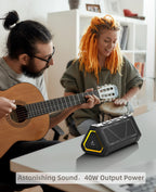 Haut-parleur Bluetooth Robuste – Étanche, Portable et Audio Sans Fil