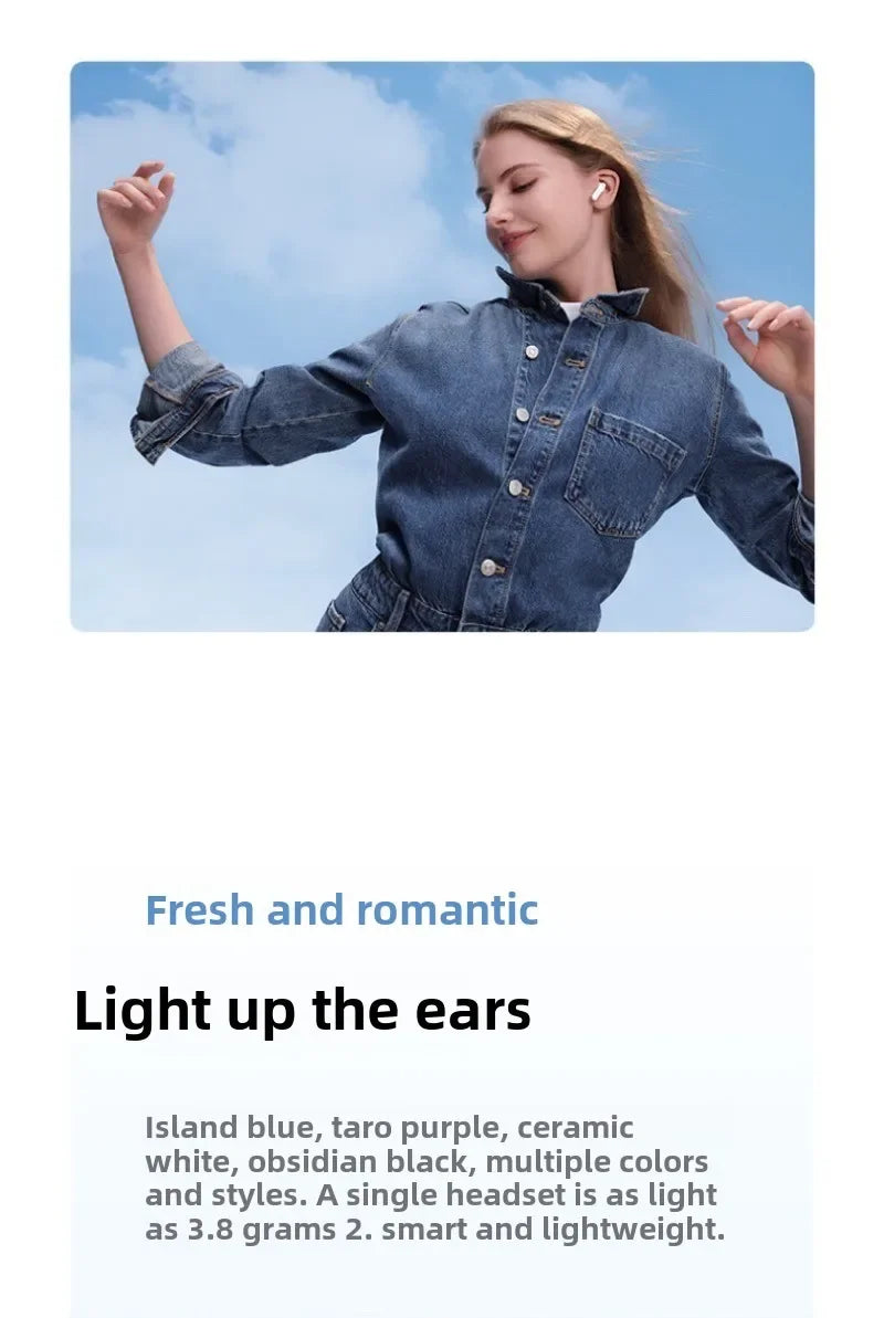 Écouteurs sans fil Huawei FreeBuds SE 2 – Bluetooth 5.3, commande tactile, écouteurs intra-auriculaires étanches