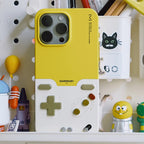 Coque de téléphone Rétro Gaming – Anti-choc, Mini Console Jouable, iPhone 16–17