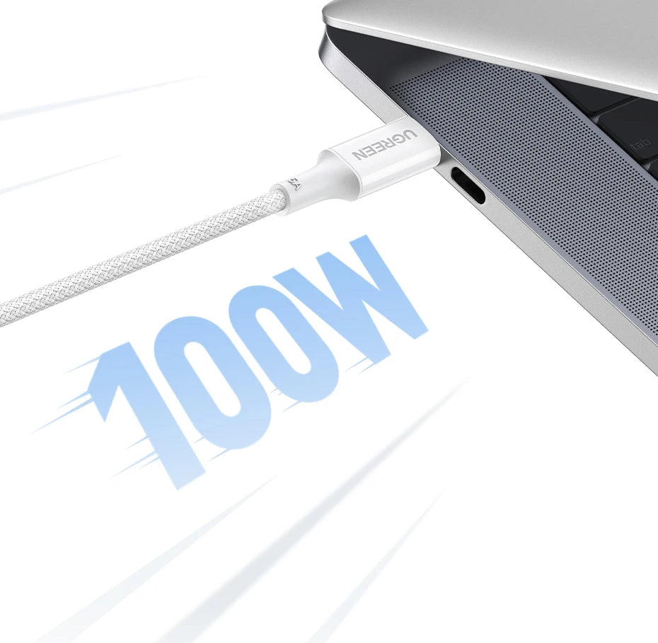 Câble de charge rapide USB-C vers USB-C 100W | Power Delivery – ZAIYNE