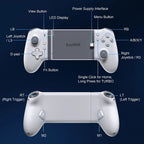 Manette de jeu mobile M15 | Manette de téléphone à effet Hall pour iPhone et Android | ZAIYNE