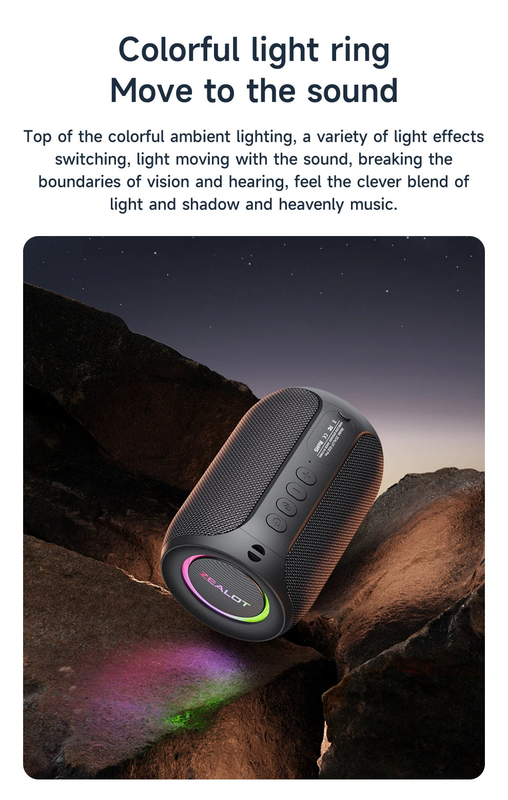 Mini enceinte Bluetooth – Portable, étanche et sans fil