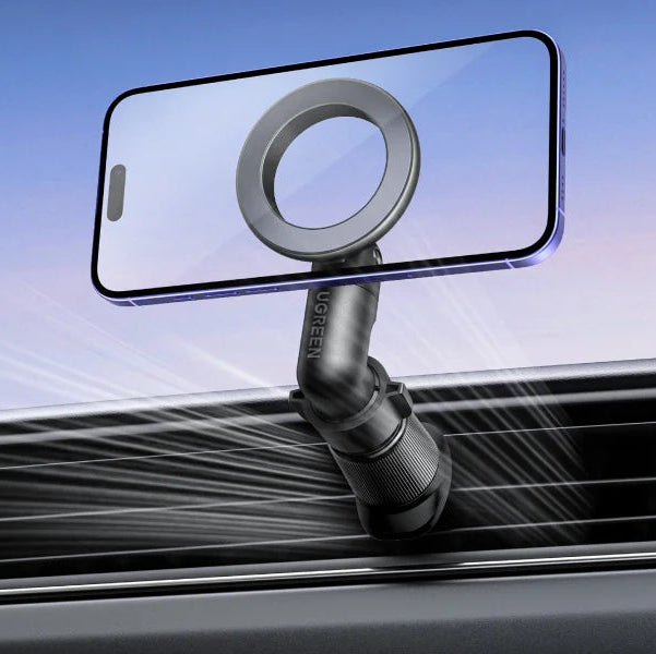 Support Téléphone Voiture Magnétique 360° | Fixation Grille d'Aération – ZAIYNE