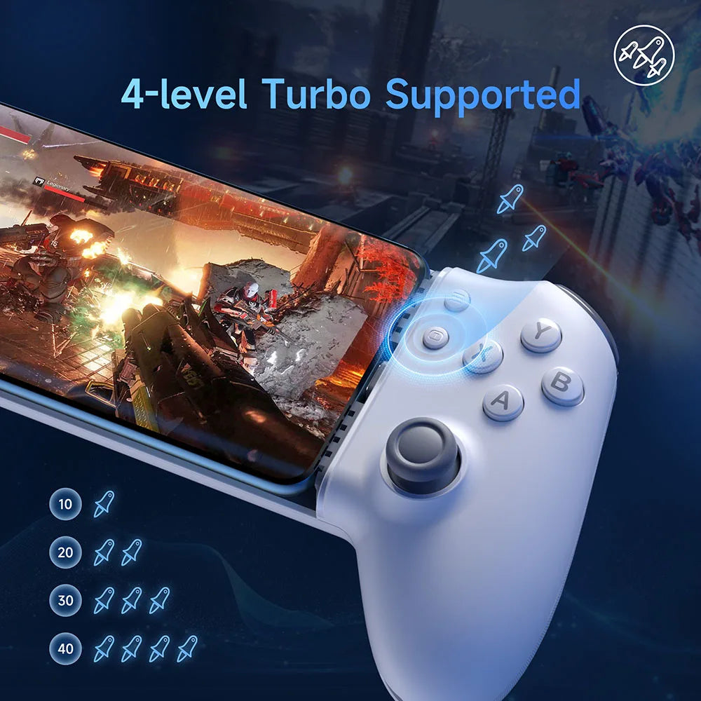Manette de jeu mobile M15 | Manette de téléphone à effet Hall pour iPhone et Android | ZAIYNE