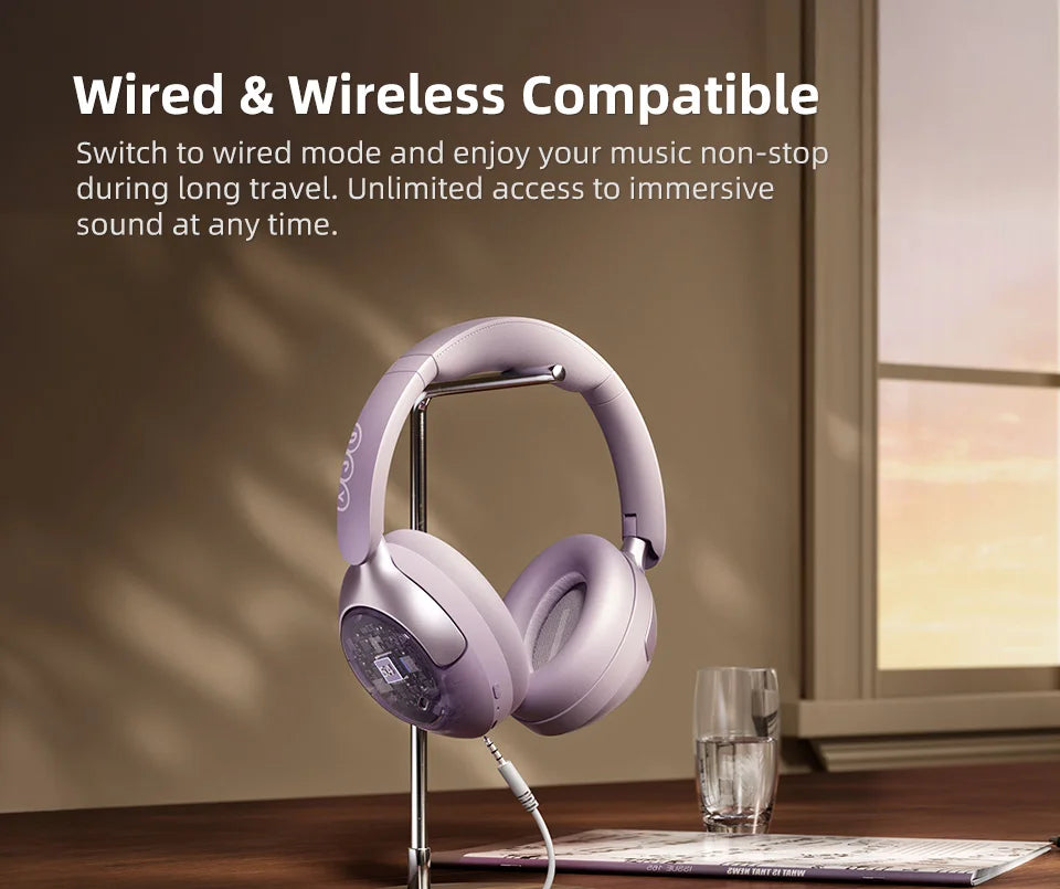 Casque sans fil supra-auriculaire à réduction active du bruit – Audio haute résolution
