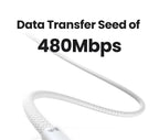 Câble de charge rapide USB-C vers USB-C 100W | Power Delivery – ZAIYNE