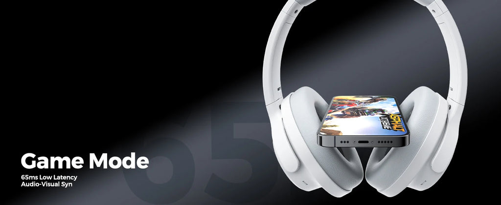 SoundPEATS Space ANC Wireless Headphones | 123H Battery