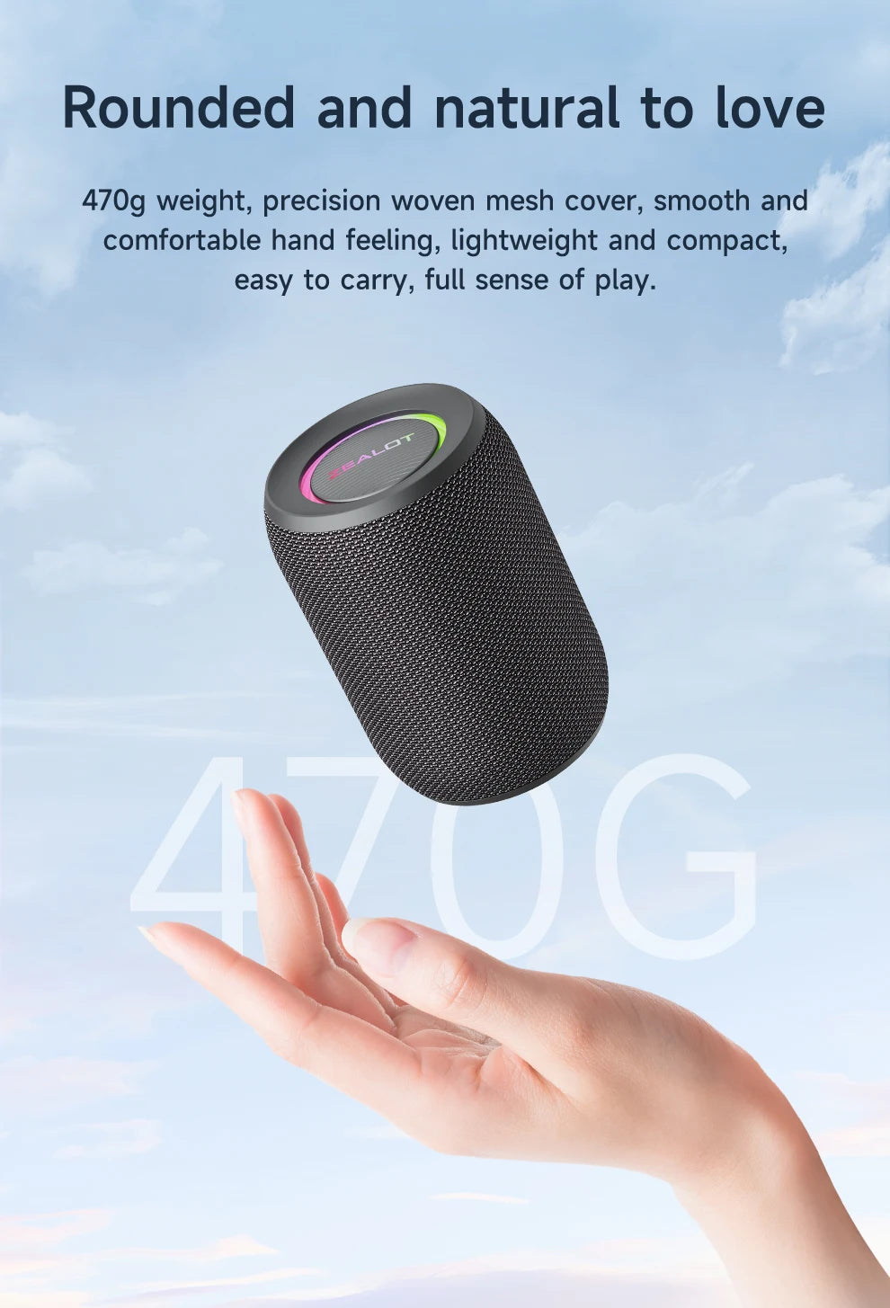 Mini enceinte Bluetooth – Portable, étanche et sans fil