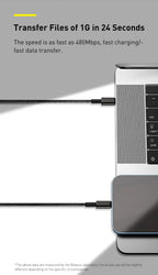 Kabel ZAIYNE USB-C do USB-C do szybkiego ładowania (100 W)