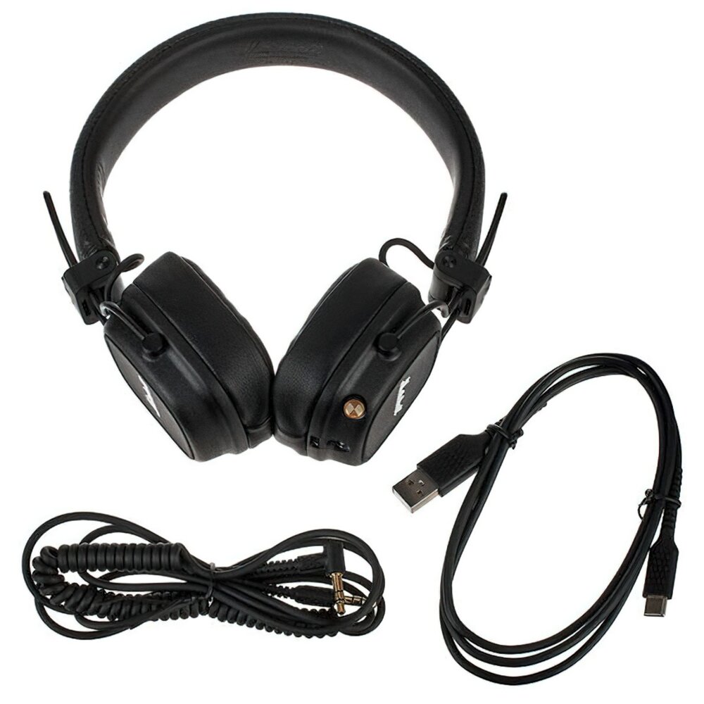 Marshall Major IV sans fil supra-auriculaire – Noir