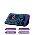 Console de création RVB – 15 touches personnalisables, bouton de contrôle multifonction, pavé de macros