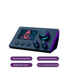 Console de création RVB – 15 touches personnalisables, bouton de contrôle multifonction, pavé de macros