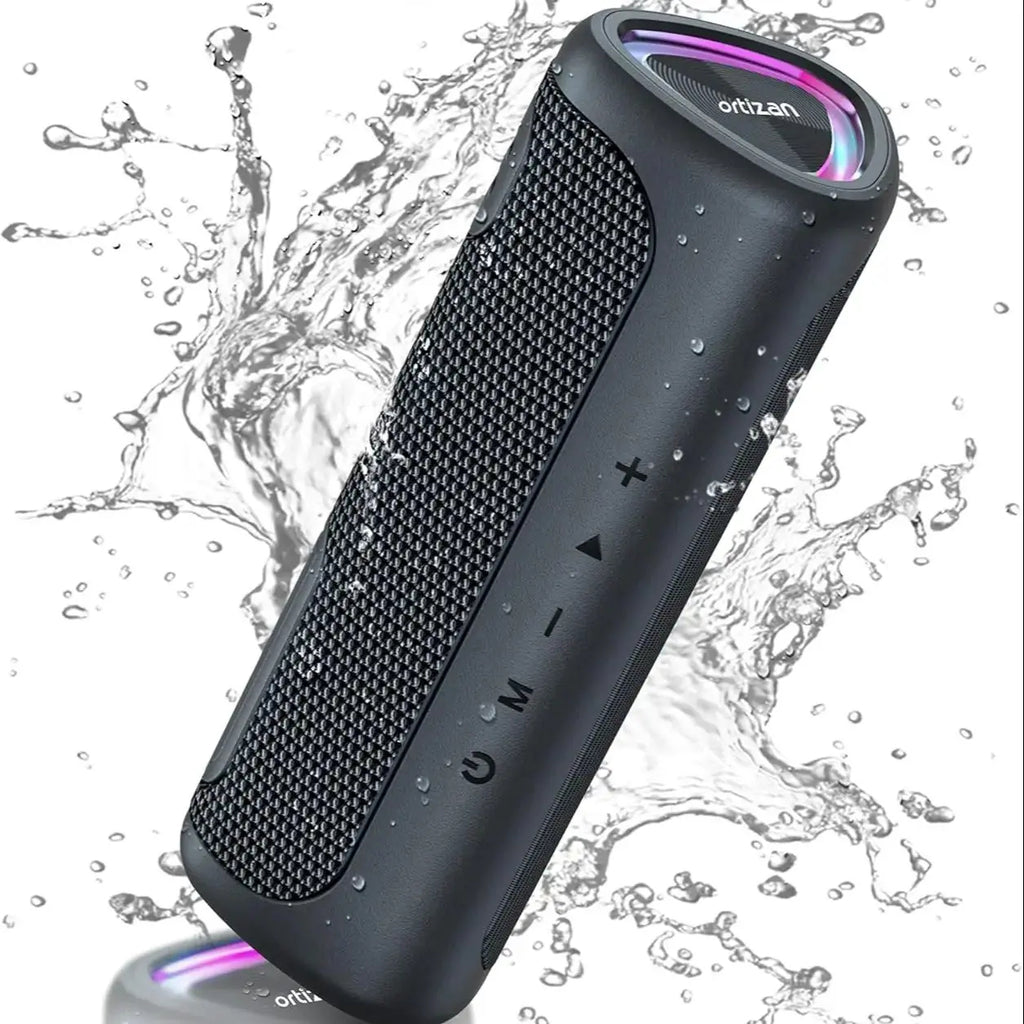 Przenośny głośnik Bluetooth – wodoodporny, z podświetleniem RGB i bezprzewodowym dźwiękiem