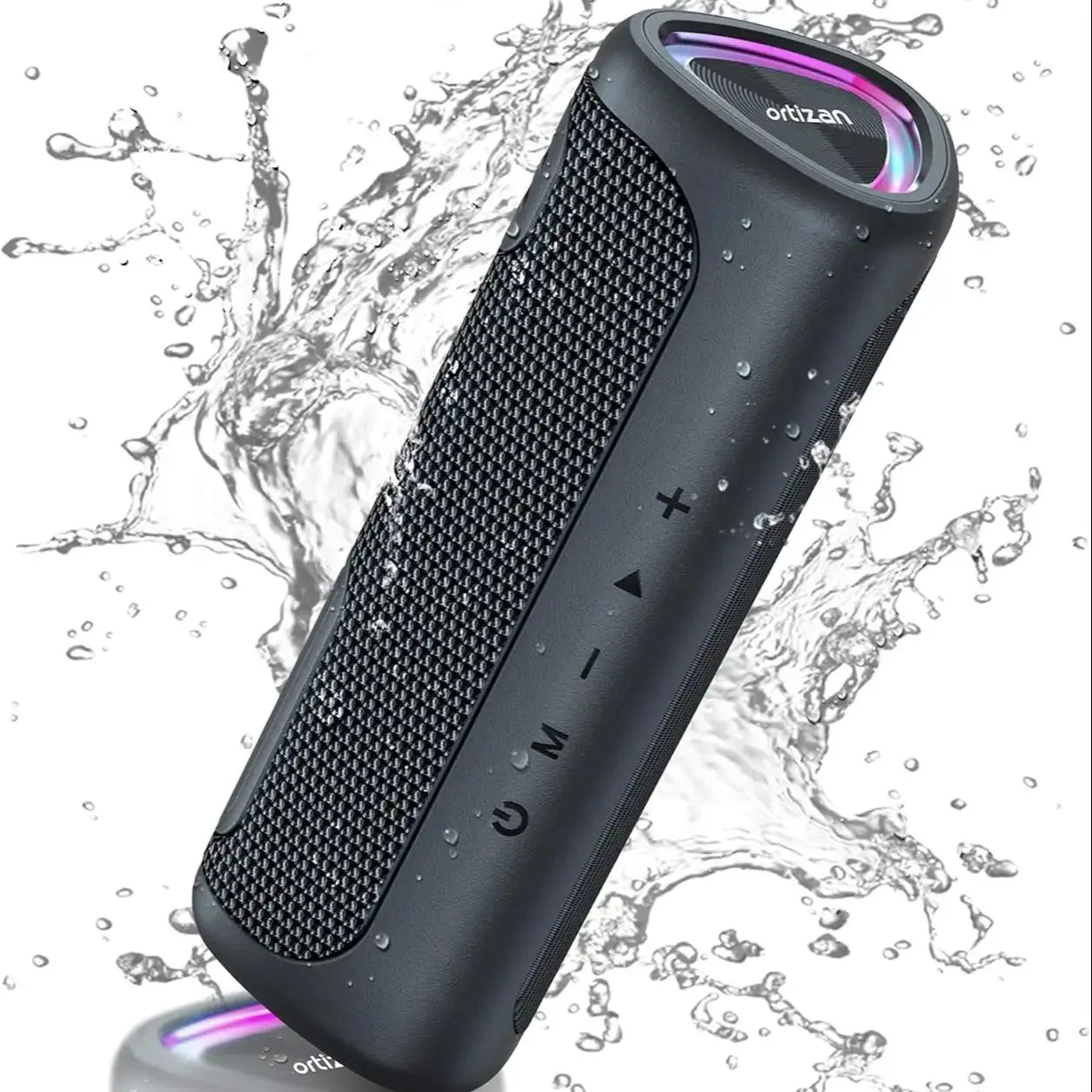 Przenośny głośnik Bluetooth – wodoodporny, z podświetleniem RGB i bezprzewodowym dźwiękiem
